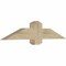 Ekena Millwork Eugene Rough Sawn Timber Gable Bracket, Douglas Fir, 48"W x 10"H x 4"D x 6"F, 5/12 Pitch GBW048X10X0406EUG00RDF - alternate 5